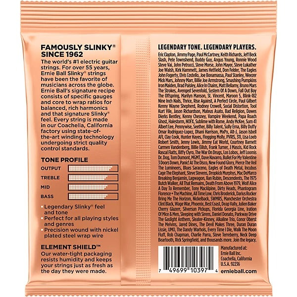 Ernie Ball Turbo Slinky Nickel Wound Electric Guitar Strings - .095-.046 2