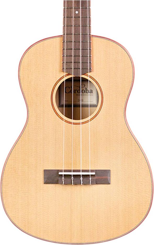 Cordoba 24B Solid-Top Baritone Ukulele