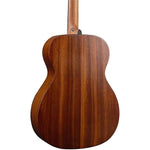 Martin Road Series 000-10E Retro Acoustic Electric Guitar Natural back three-quarter view