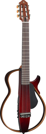 Yamaha SLG200N Nylon String Silent Guitar - Crimson Red Burst 4