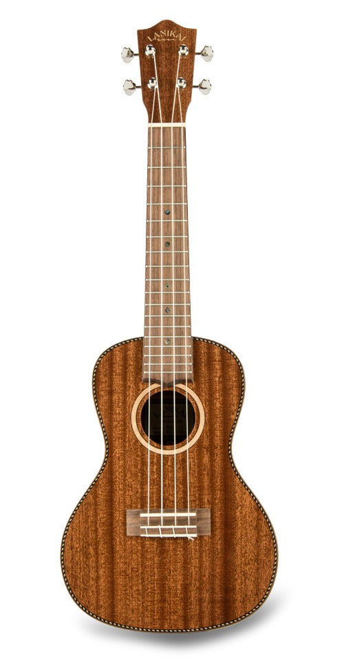 Lanikai MAS-C All Solid Mahogany Acoustic Ukulele - Concert 5