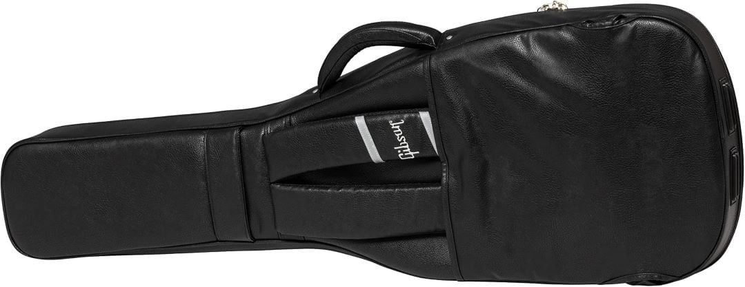 Gibson J-45 Special Acoustic Electric Guitar black leather gig bag