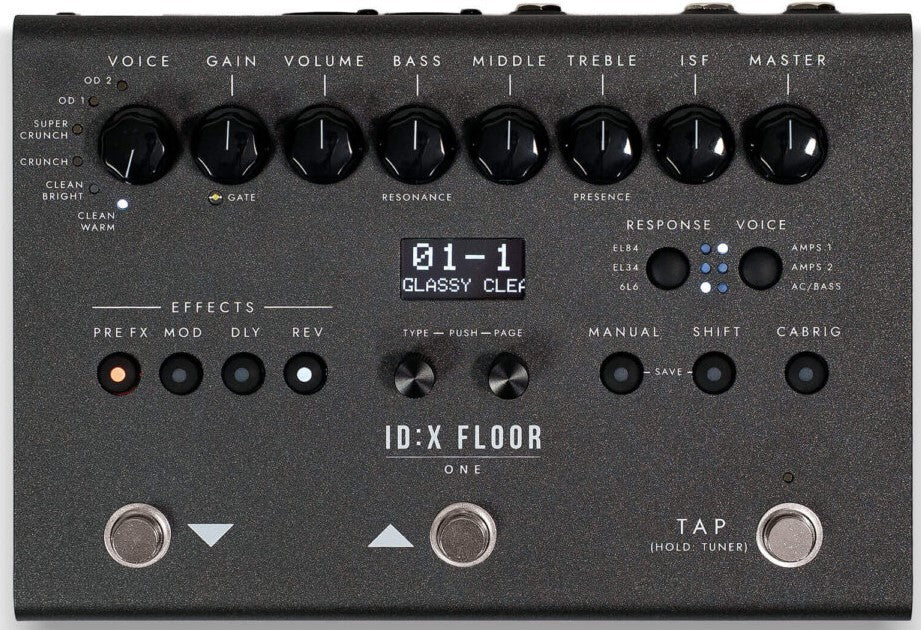 Blackstar ID:X Floor 1 Floorboard Multi-Effects Pedal - Black