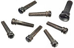 Planet Waves Ebony Bridge Pin Set with Abalone Inlay 2
