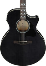 Ibanez AE170TBK Acoustic Electric Guitar - Transparent Black High Gloss