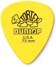 Dunlop Standard Tortex Pick Pack (Yellow .73) 3