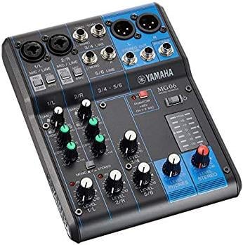 Yamaha MG06 6 Channel Mixer – George's Music