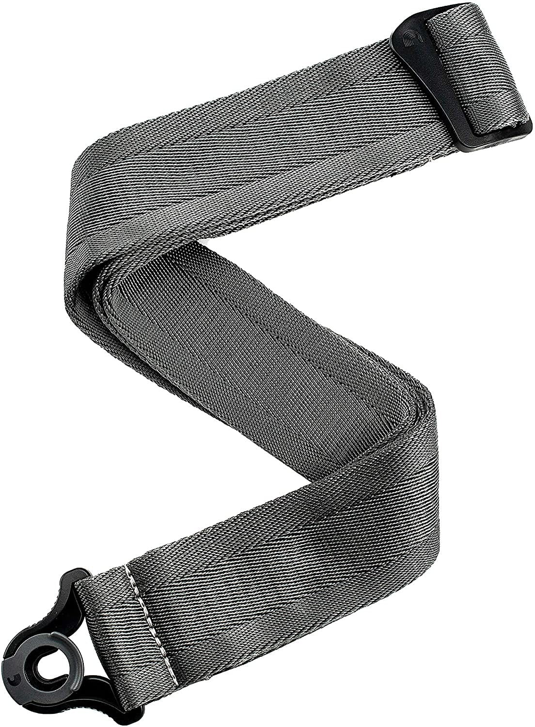 D'addario 50BAL09 50MM Guitar Strap Auto Lock Metal Grey 3