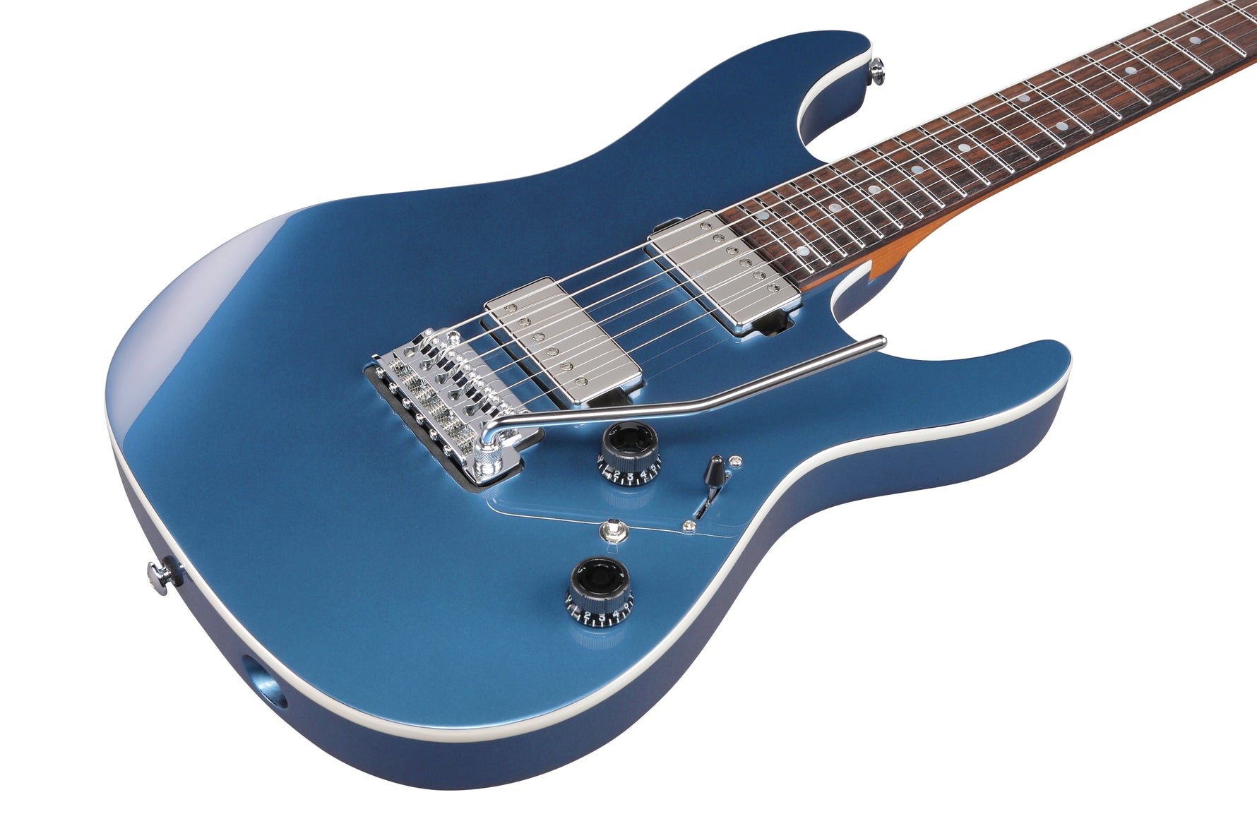 Ibanez AZ42P1PBE Premium Electric Guitar - Prussian Blue Metallic 6