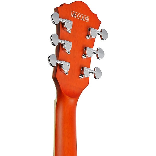 Ibanez AS73TTF AS Artcore Electric Guitar - Transparent Tangerine Flat 2