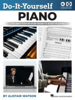 Hal Leonard Do-It-Yourself Piano - The Best Step-by-Step Guide to Start Playing