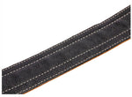 Taylor American Dream Leather Strap (Brown/Black with White Stitching) 3