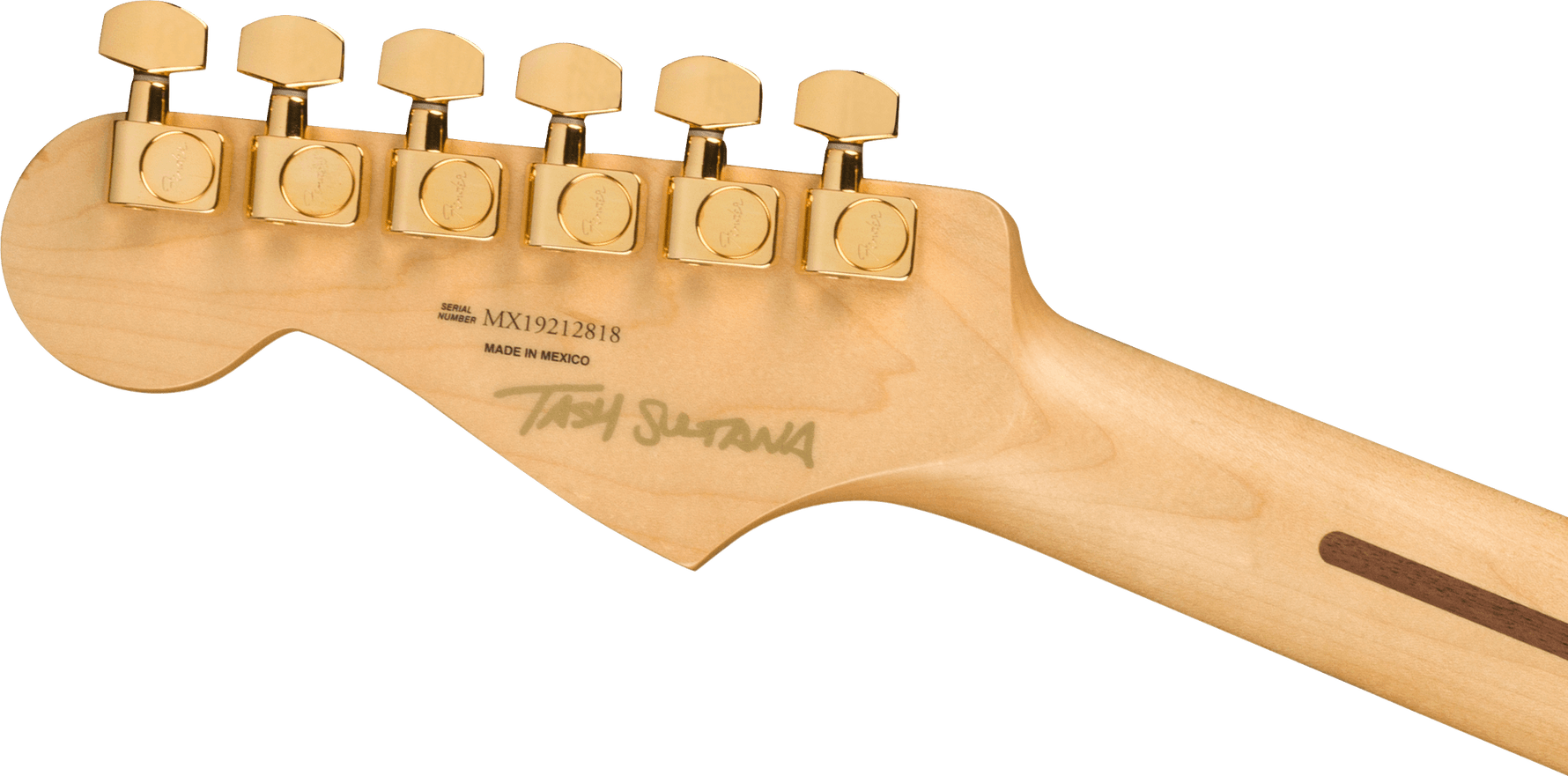Fender Tash Sultana Stratocaster with Gig Bag (Maple/Transparent Cherry) 7