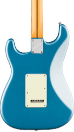 Fender American Professional Classic Stratocaster HSS Faded Lake Placid Blue back view