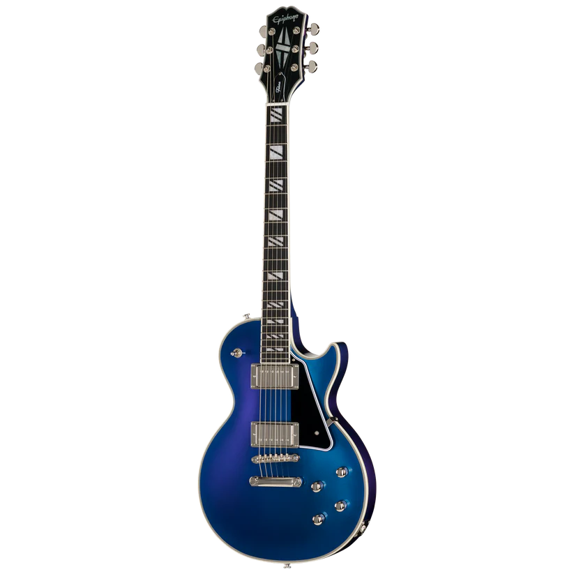 Epiphone Inspired by Gibson Futura Les Paul Custom Electric Guitar - Twilight Shift 9