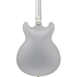 Ibanez Artcore AS73GMSF Semi Hollow Electric Guitar - Moonstone Silver Flat 6