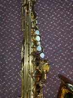 Used Buescher Aristocrat Big \"B\" Series II Brass Lacquer Alto Saxophone 2