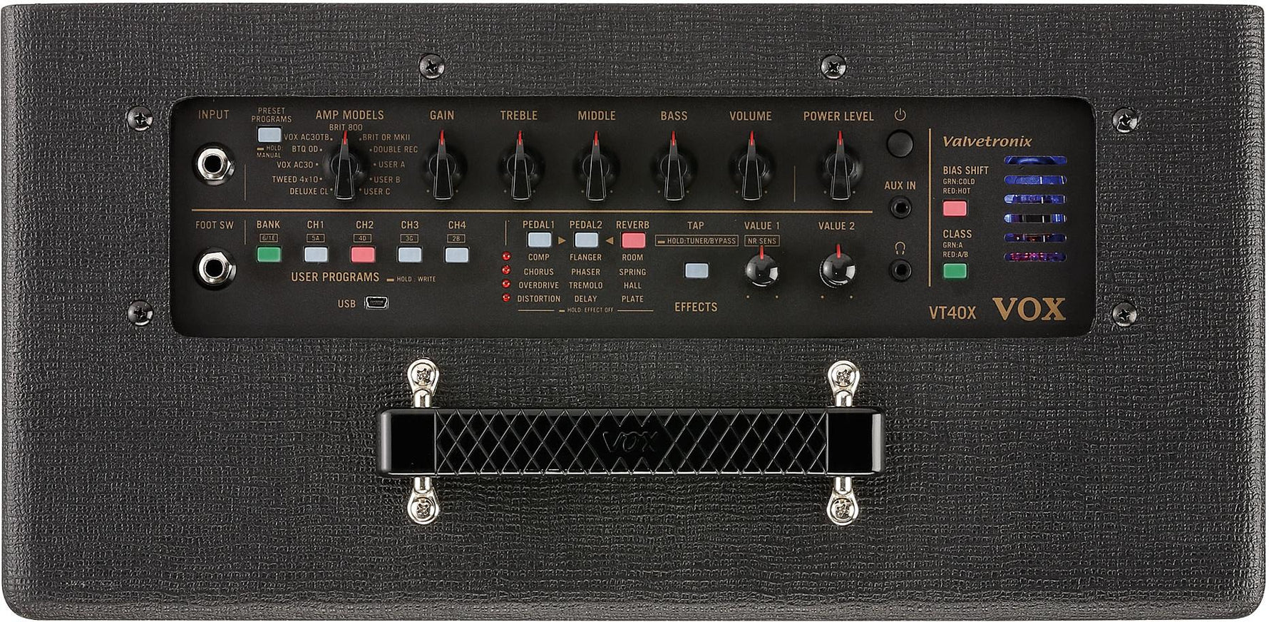 Vox VT40X 40-Watt Valvetronix Modeling Guitar Amp 2