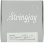 Stringjoy Rangers (45-105) 4-String Long Scale Stainless Steel Bass Guitar Strings - Light Gauge