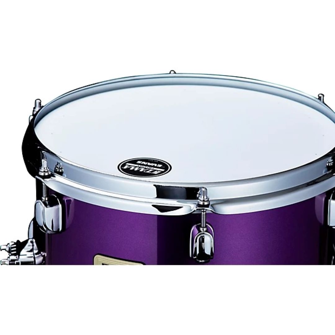 Tama S.L.P. Mod Bubinga Clay Aeschliman Signature Snare Drum - Galactic Purple 4