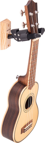 Hercules USP10WB Ukulele Wall Hanger (Wood) 2