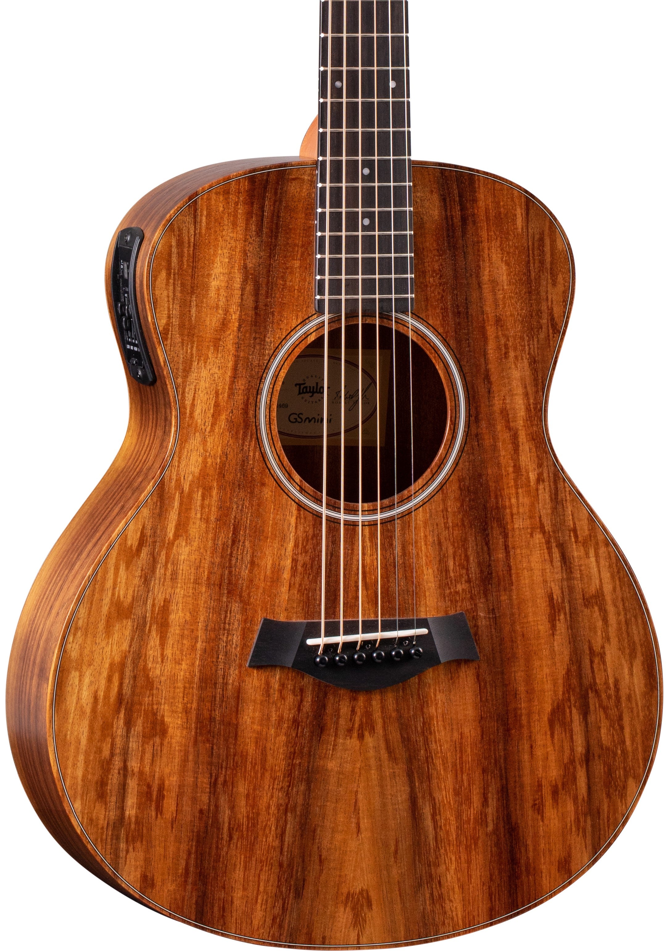 Taylor GS Mini-e Acoustic-Electric Guitar Koa Top Natural with