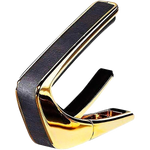 Thalia Exotic Series Capo - 24K Gold Finish with Ebony Inked Inlay