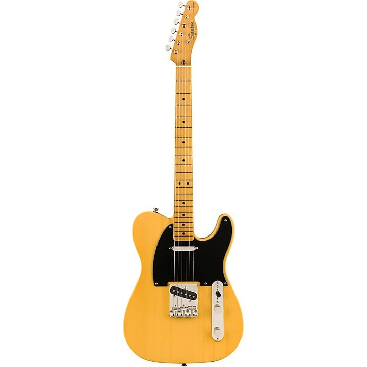 Squier Classic Vibe '50s Telecaster Electric Guitar (Butterscotch Blonde With Maple Fretboard) - No Case 4