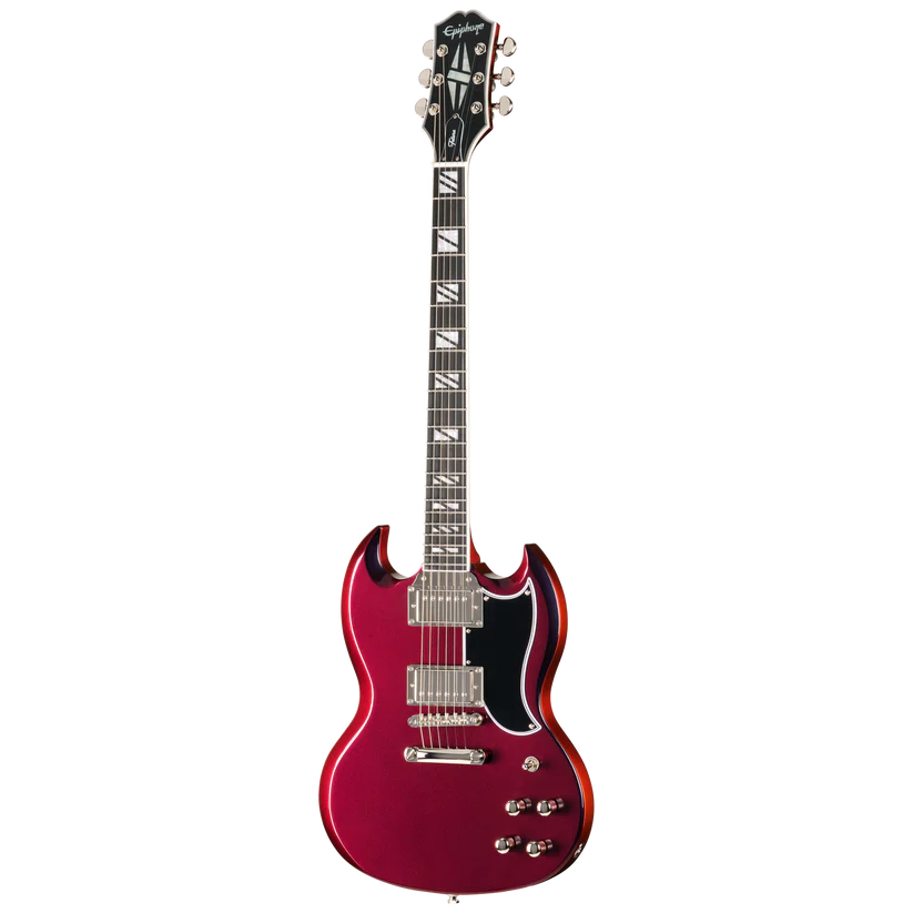 Epiphone Inspired by Gibson Futura SG Custom Electric Guitar - Midnight Ember Shift 9