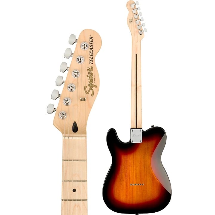 Squier Affinity Telecaster Maple Neck (3-Color Sunburst) - No Case 3