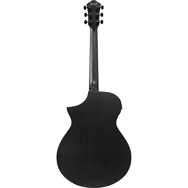 Ibanez AEWC621BOT Acoustic Electric Guitar - Black Out 4