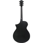 Ibanez AEWC621BOT Acoustic Electric Guitar - Black Out 4