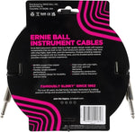 Ernie Ball 10ft Straight/Straight Braided Instrument Cable - Silver Fox 2