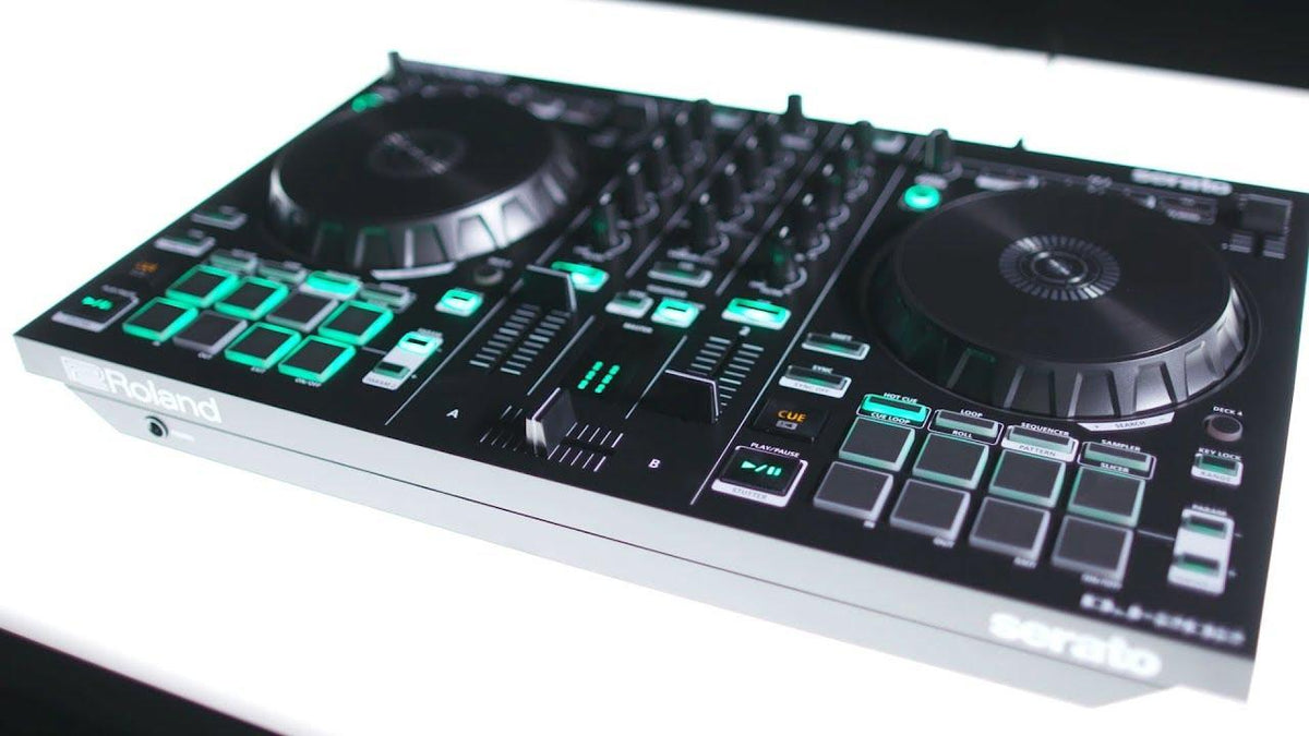 Roland DJ-202 4-deck Serato DJ Controller with Drum Machine 2