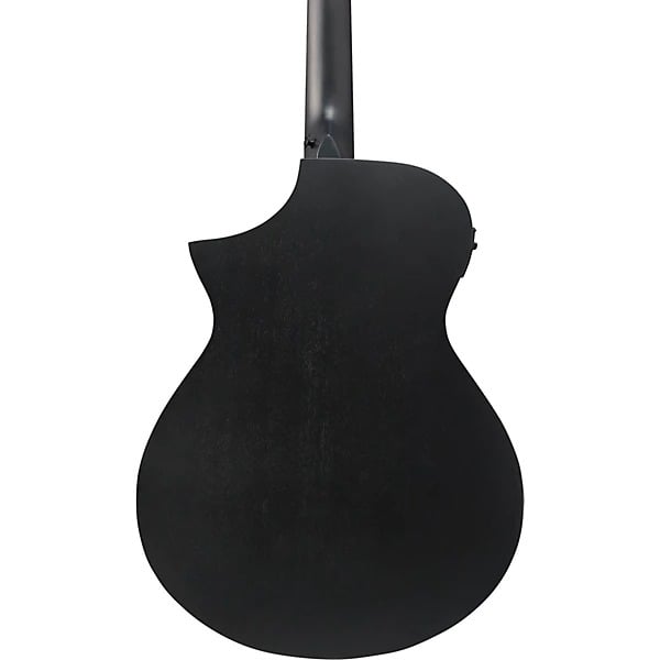 Ibanez AEWC621BOT Acoustic Electric Guitar - Black Out 6