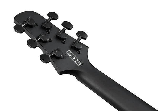 Ibanez TCY621BOT Acoustic Electric Guitar - Black Out 6