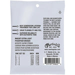 Martin MA530T Lifespan 2.0 Phosphor Bronze Authentic Acoustic Guitar Strings - Extra Light 2