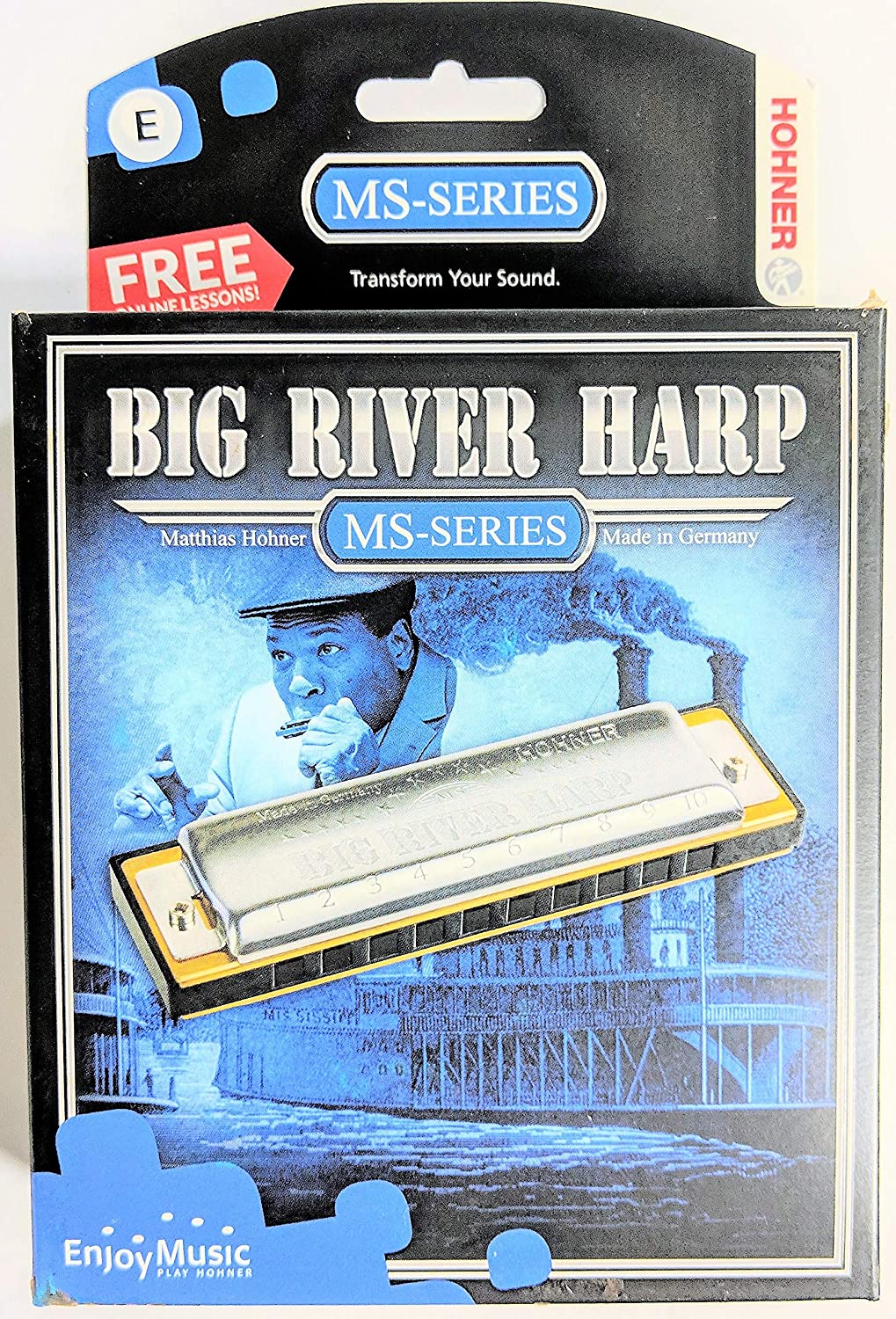Hohner BGRVR-Bb Big River Harmonica KEY OF Bb 3