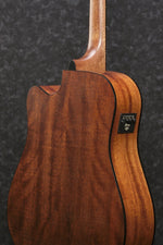Ibanez AW54CEOPN Artwood Dreadnought Acoustic-Electric Guitar (Open Pore Natural) 2