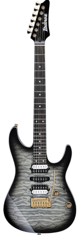 Ibanez AZ47P1QMBIB Electric Guitar - Black Ice Burst 4
