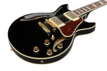 Ibanez AM73GBK Artcore Semi-Hollow Electric Guitar - Black 2
