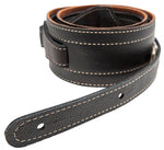 Taylor American Dream Leather Strap (Brown/Black with White Stitching) 6