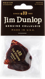Dunlop Celluloid Tortoise Shell Pick Pack (12-Pack) - Medium 3