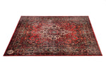 Drum N Base Vintage Persian Stage Rug Original Red 6' x 5.25'