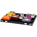 Gator Gig-Box Jr Pedal Board/Guitar Stand & Case - Black With Power Supply 8