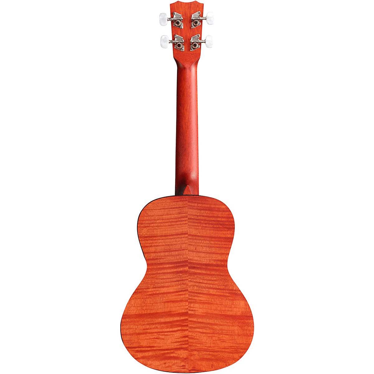 Cordoba 15-CFM Flame-Top Concert Ukulele - Rose Red 2