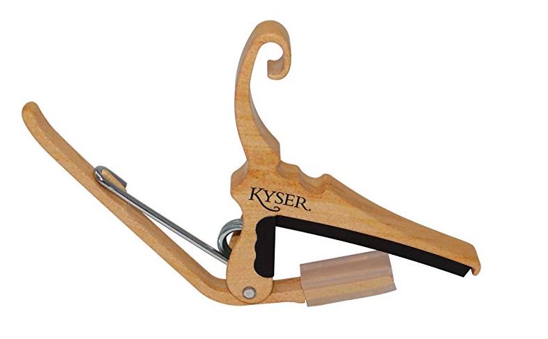 Kyser Quick-Change Guitar Capo - Maple