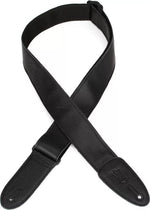 Levy M7GP-BLK 2\" Leather Guitar Strap 3