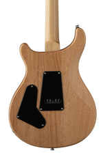 PRS 'Limited Edition' SE Custom 24 Burled Ash Electric Guitar - Lake Blue With Natural Back 3