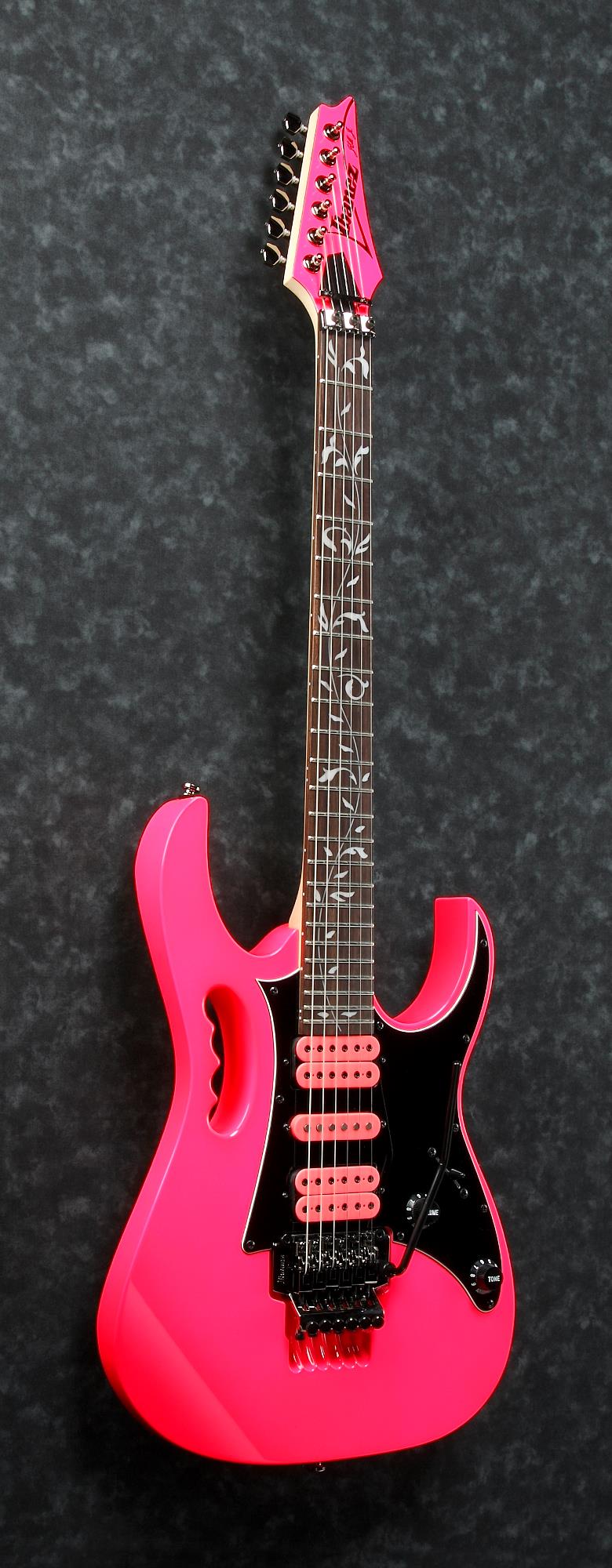 Ibanez JEMJRSPPK Steve Vai Signature Electric Guitar (Pink) 6